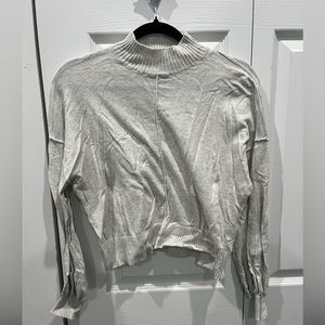 COTTON ON off white mock neck sweater